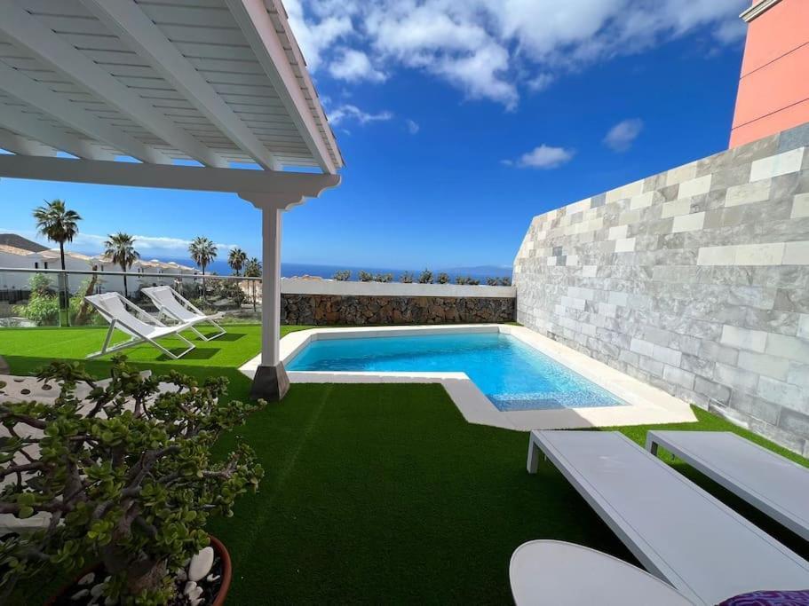 Villa Privada Con Piscina Tenerife Sur Aljaba 5 Чайофа Экстерьер фото