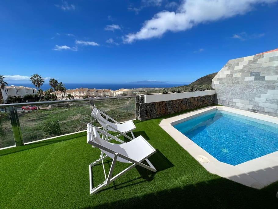 Villa Privada Con Piscina Tenerife Sur Aljaba 5 Чайофа Экстерьер фото