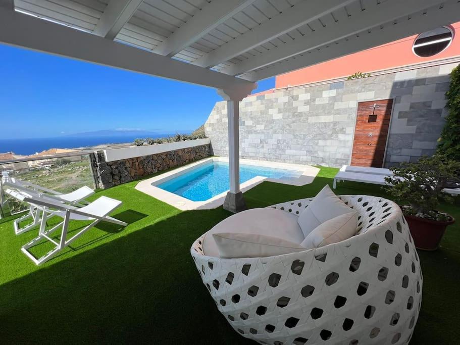 Villa Privada Con Piscina Tenerife Sur Aljaba 5 Чайофа Экстерьер фото