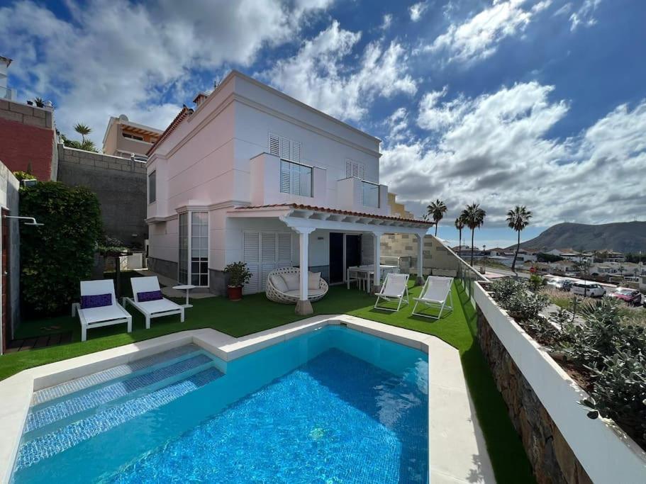 Villa Privada Con Piscina Tenerife Sur Aljaba 5 Чайофа Экстерьер фото